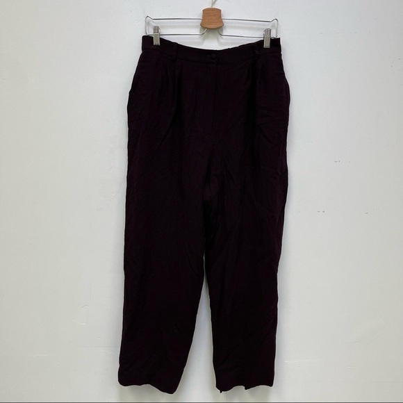 Liz Claiborne Women's Purple Trousers - Picture 3 of 5